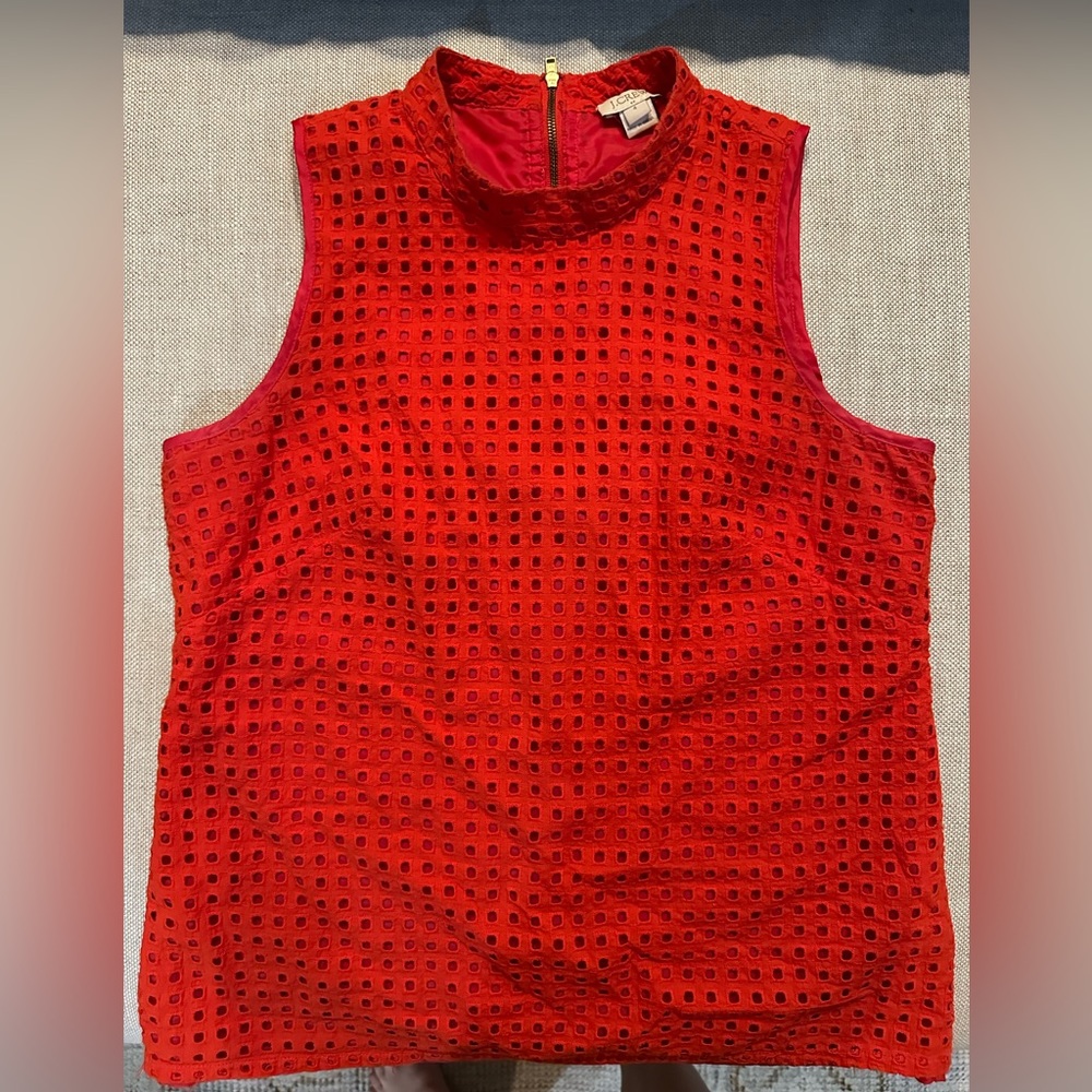 J.Crew Sleeveless Top Size 4